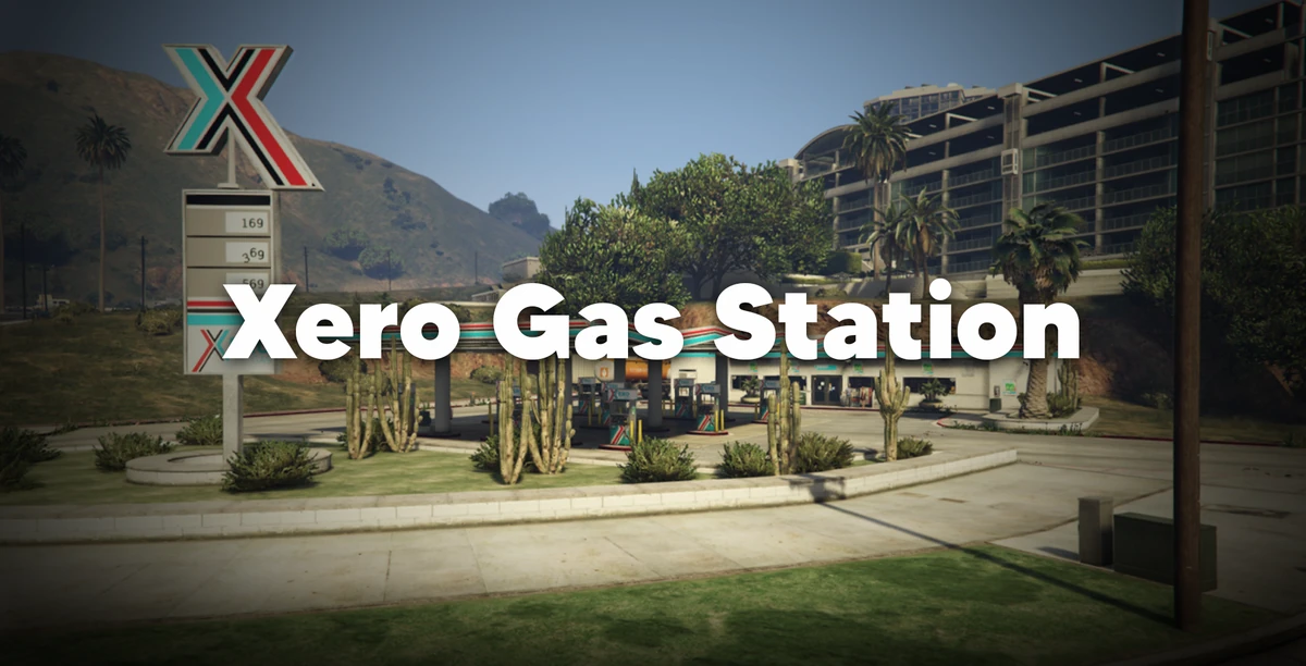 Xero Gas Station MLO – Fully Open Source | FiveM